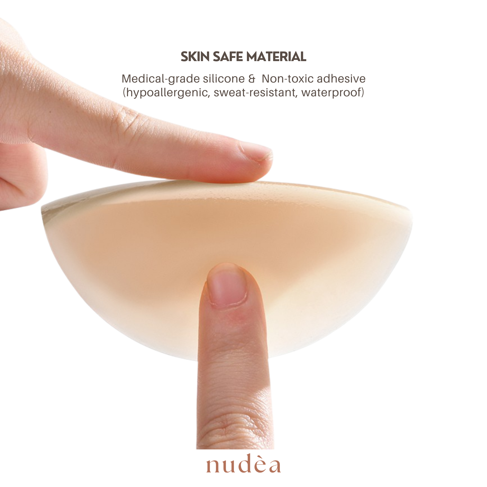 Nudèa Silicone Nipple Cover - Light
